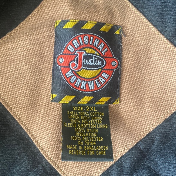 Justin Original Workwear Coverall - Picture 2 of 4